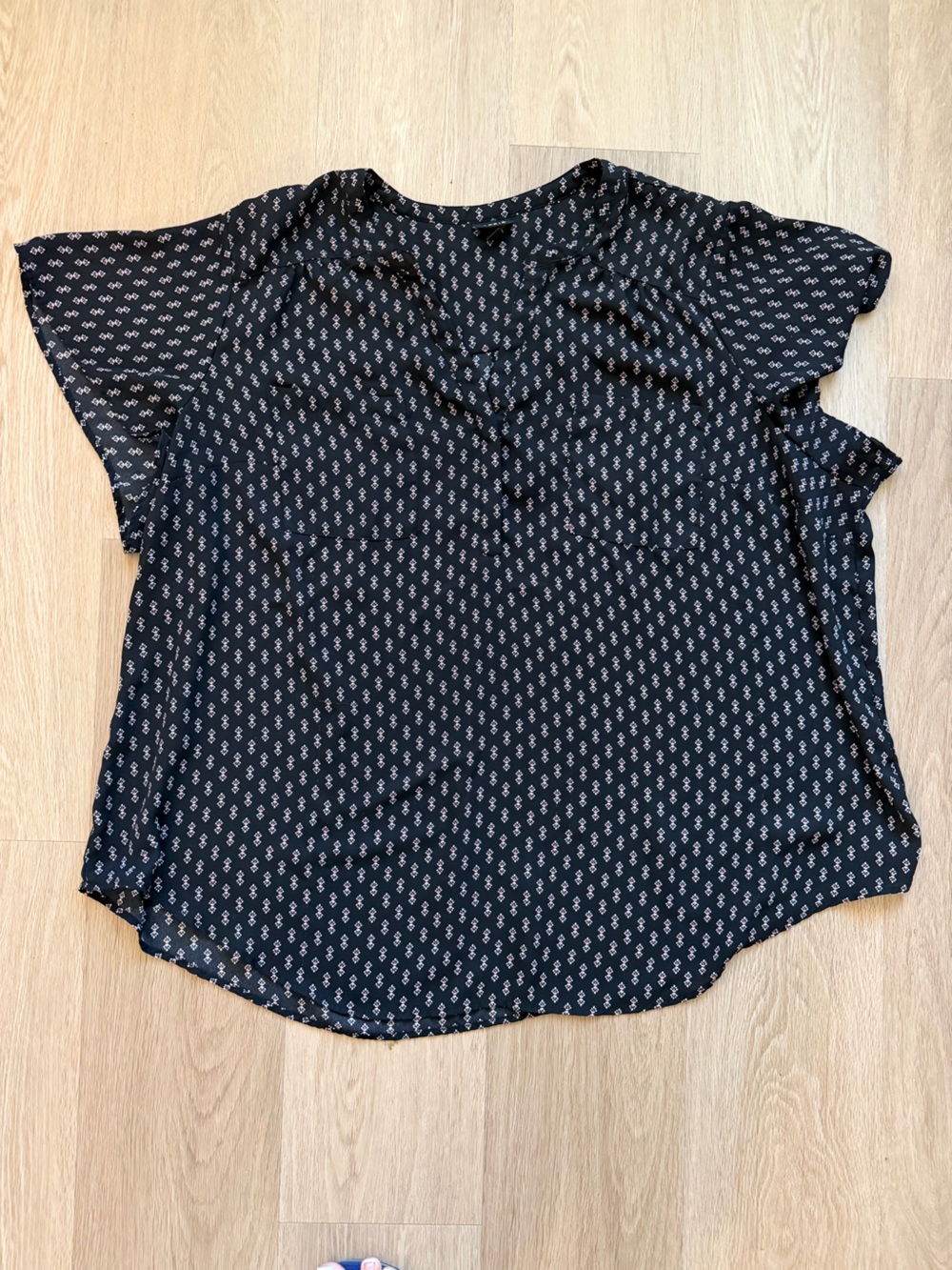 Torrid Black Printed top